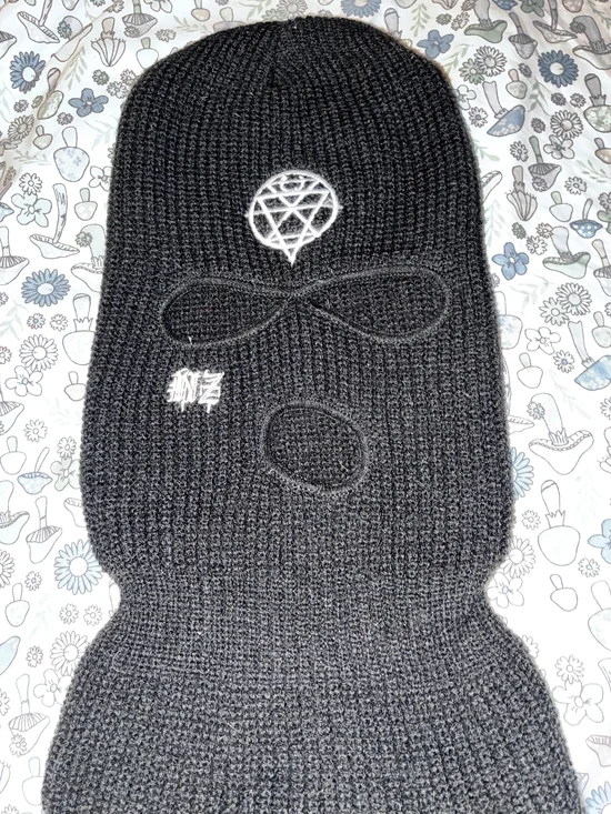 No Zodiac Hardcore Band Ski Mask