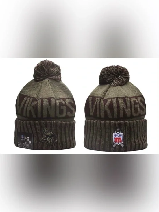 Green Bay Packers Salute to Service New Era NFL Beanie OSFM - Brand New