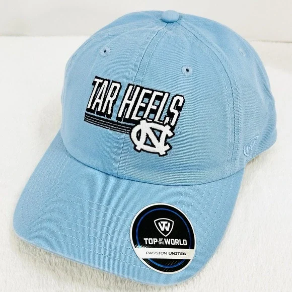 North Carolina‎ Tar Heels Top of the World Slice Hat Cap Adjustable Strapback