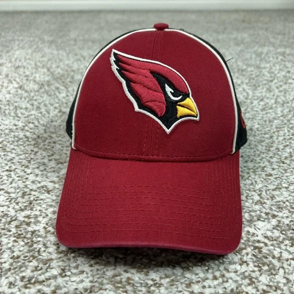 Arizona Cardinals Mens Hat One Size Strapback Red Black Football NFL New Era Cap