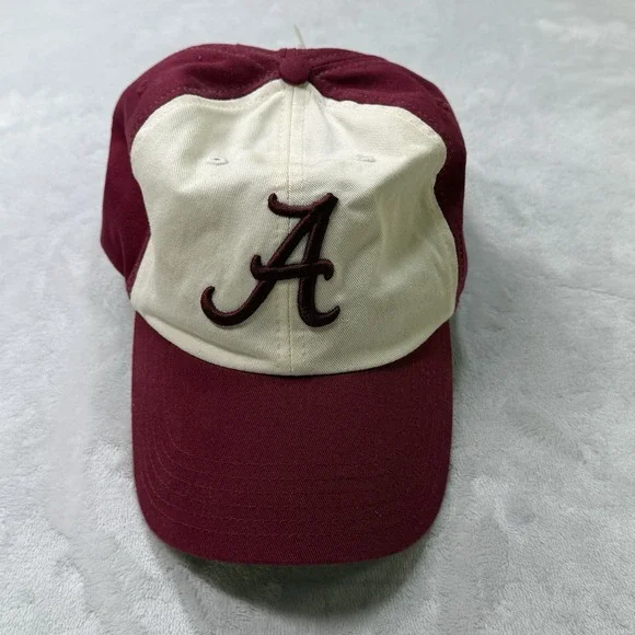 Deadstock Vintage Alabama Crimson‎ Tide Twins Enterprise Strapback Hat 90s