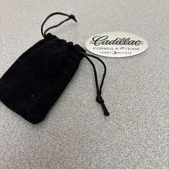 Cadillac Formula 1 Team Tommy Hilfiger Collaboration Event Silver Collectors Pin