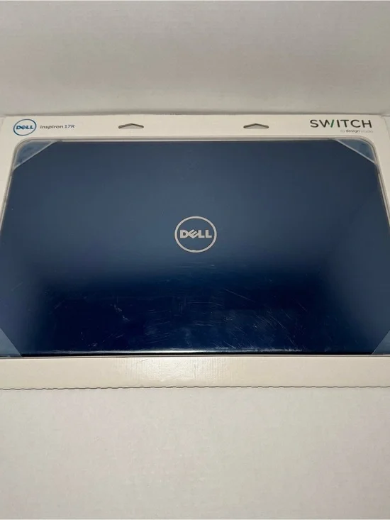 NEW SEALED Dell Inspiron 17R Switch 15” Laptop Case Cover Solid Blue