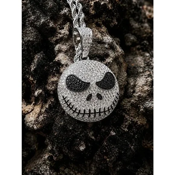 Iced Out Jack The Pumpkin King Necklace