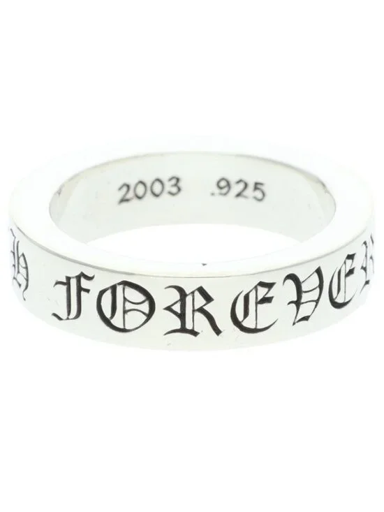 Chrome Hearts Spacer Forever Silver Ring