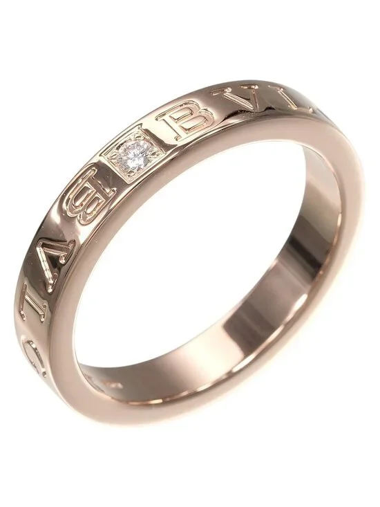 Bvlgari B.zero1 Essential XYZB.zero18K Pink Gold Diamond Ring