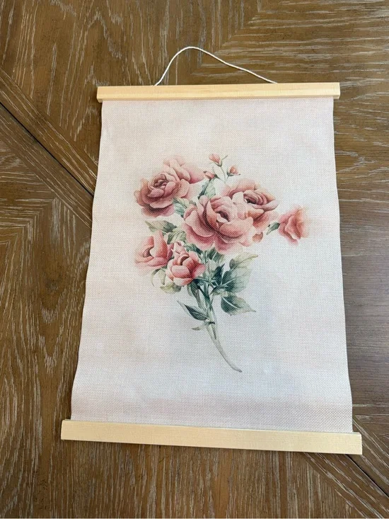 Floral Bouquet Boho Rustic Cottagecore Wall Decor
