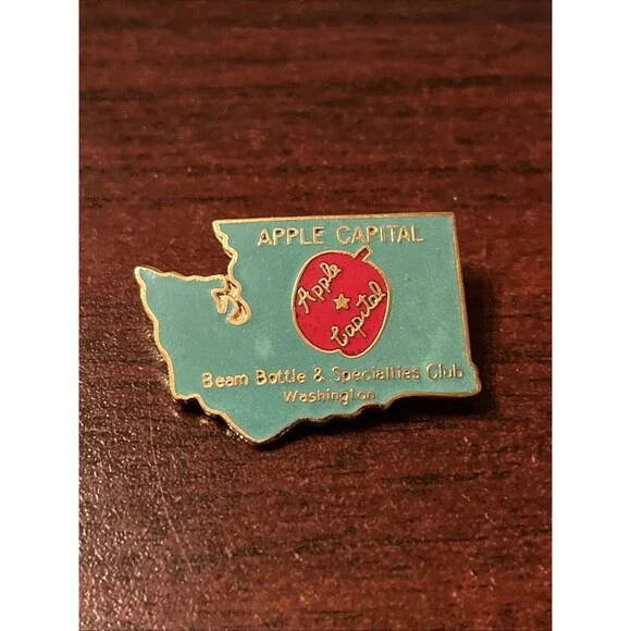 Washington Apple Capital Beam Bottles And Specialties Club Lapel‎ Hat Pin