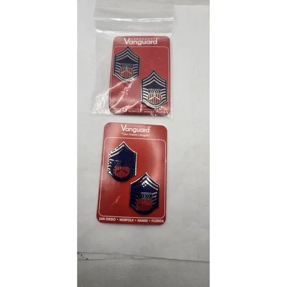 CAP Civil Air Patrol Pins Senior Master Sergeant with Diamond Vanguard USA 1 set