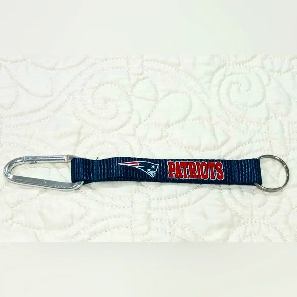 NFL New England Patriots keychain