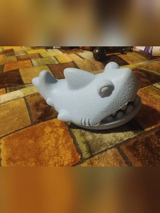 Toy Snakky Shark Blue Dogs Or Cats