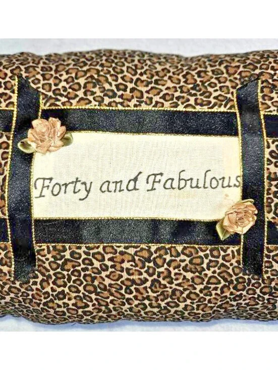 Small Custom decorative pillow with the text, 