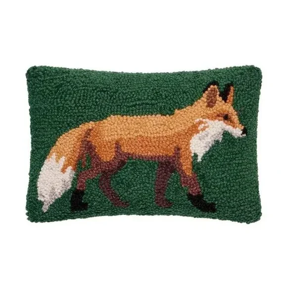 Fox Hook Pillow NEW