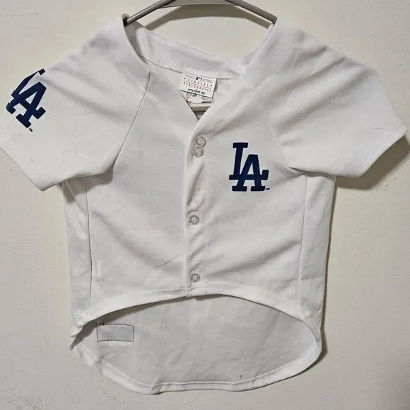 LA Dodgers dog jersey MLB officially licensed sz Large