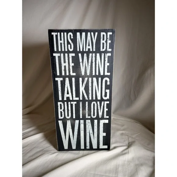Primitives By Kathy-Wine Box Holds 6 Bottles Of‎ Wine