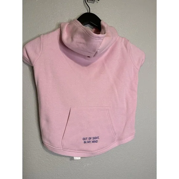 Skims‎ Pink Dog Sweatshirt Hoodie Size XL Out Of Sight In My Mind