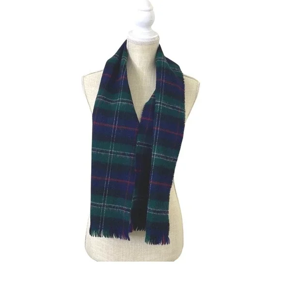 Highlander‎ by Lochcarron plaid wool scarf