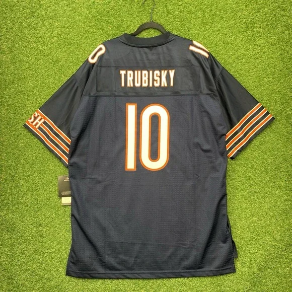 Mitchell Trubisky Chicago Bears Jersey Mens XLT Tall NFL Pro Line NFLPA