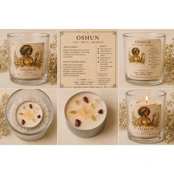 Oshun Tea Light‎ Candle Set