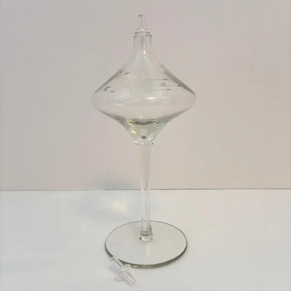 Princess House Heritage Crystal Oil Lamp #416