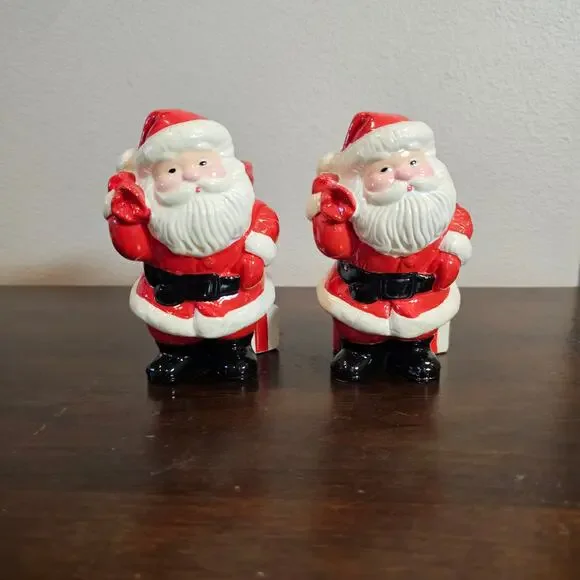 Santa Clause Candleholders