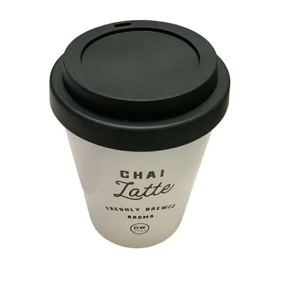 DW Home Chai Latte Scented Coffee Mug Cup Candle 11.2oz