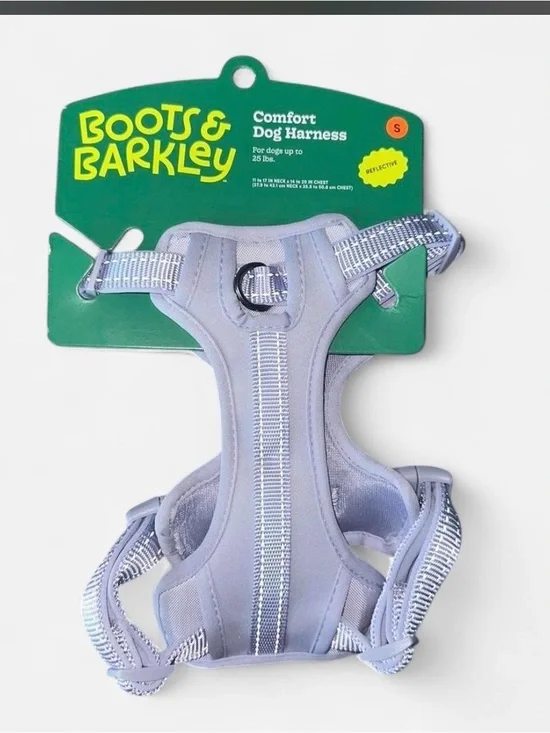 Boots & Barkley Reflective Comfort Dog Harness - Light Lavender