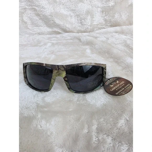 Mens Camouflage Sunglasses UV400 Maximum UV Protection Sporty Wrap‎