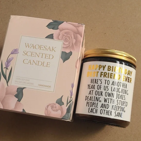 New in box! Happy Birthday Best Friend Scented wax candle