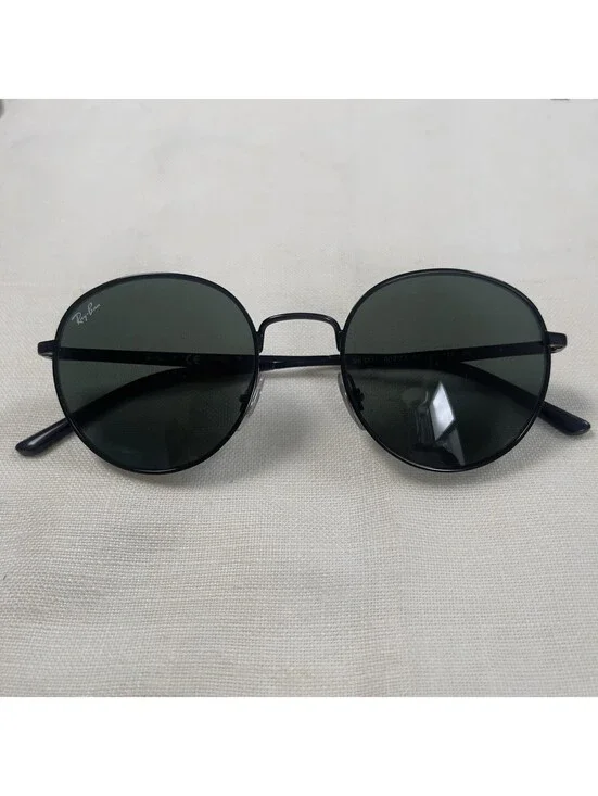 Ray-Ban Sunglasses Shiny Black Metal Tinted RB 3681 002/71