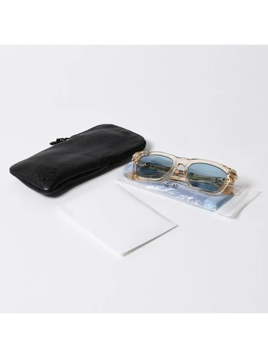Chrome Hearts Trypoleagain Sunglasses Eyewear 52 Cross Ball Decoration Clear