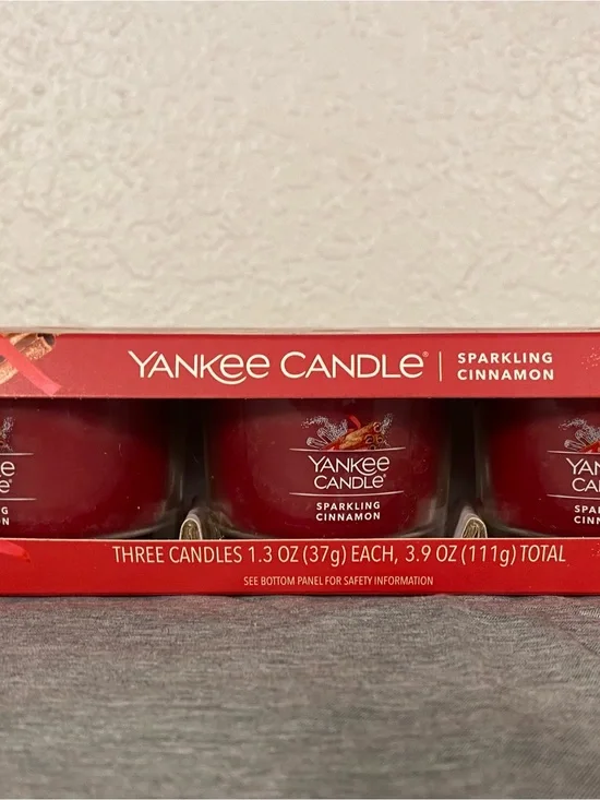 Yankee mini Candles set of 3 (1.3oz each)