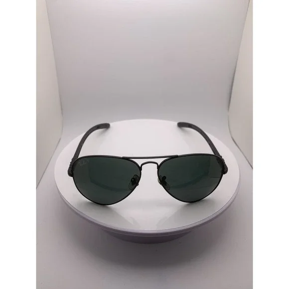 Ray Ban RB8301 Aviators Carbon Fiber Arm Unisex Glasses Black