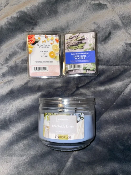 Mainstays Candle - BHG Wax Melt (x2) - TikTok Shop Sample Wax Melt (x2) - Bundle