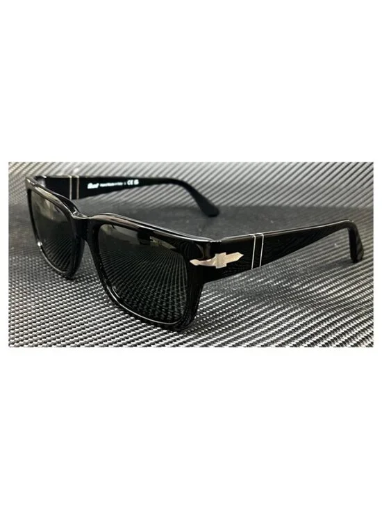 New Persol Men Black Sunglasses 58-19-145