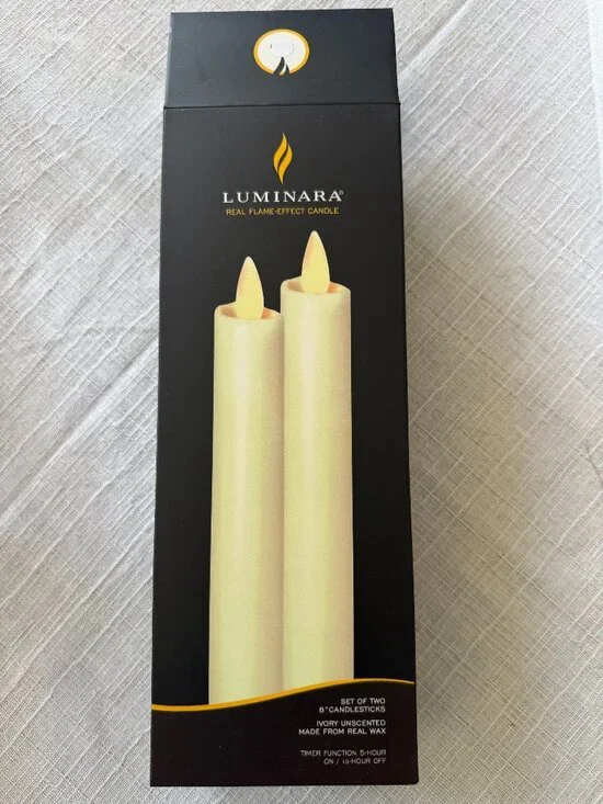 Luminara Real Flame Effect Candle