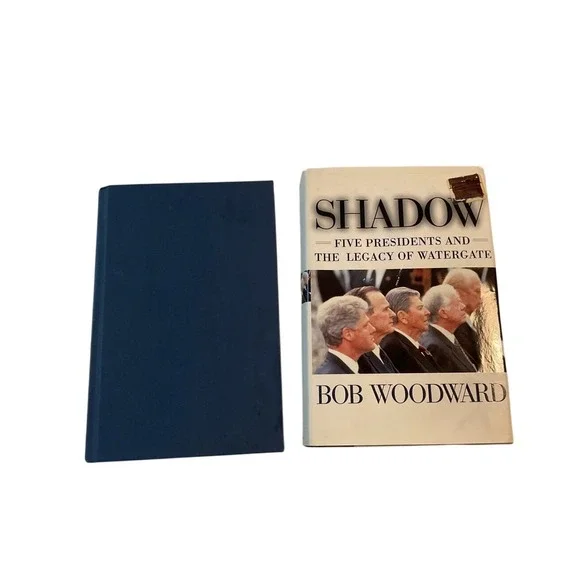 Book Set SHADOW‎ by Bob Woodward and WITH ALL DO RESPECT by Nikki R Haley Hardc