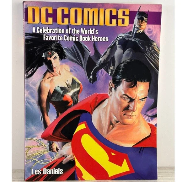 DC Comics Celebration of the World's Favorite Heroes HC Book‎ Les Daniels