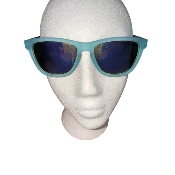 Goodr Sunbathing with Wizards‎ Sunglasses Polarized Blue Matte Running Shades