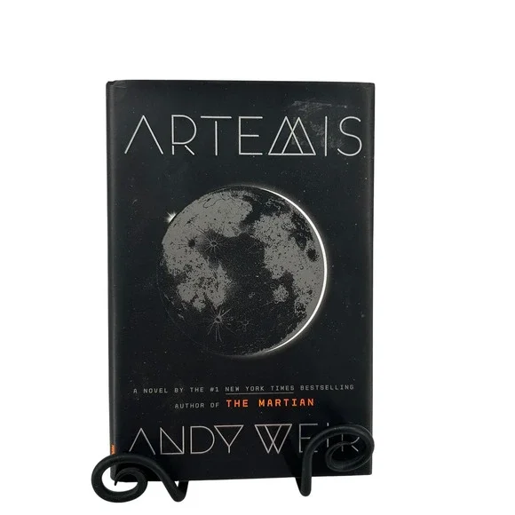 Artemis by Andy Weir First Edition Hardcover Sci-Fi Novel 9780553448122