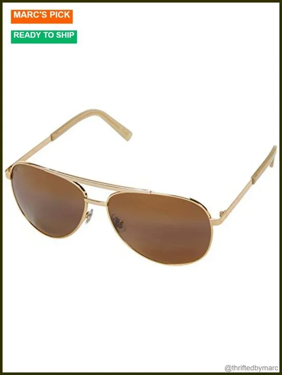 Maui Jim Seacliff PolarizedPlus2 Monel Aviator Sunglasses UV Protection