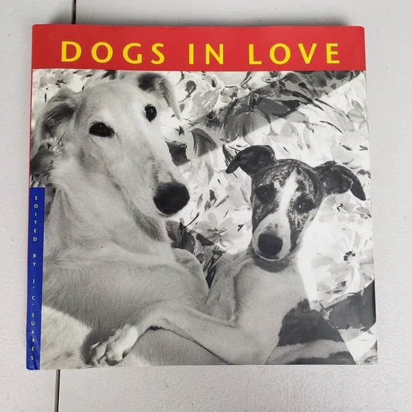 DOGS IN LOVE Hardcover Book JC Suares 1998 Vintage Photography Pet Gift
