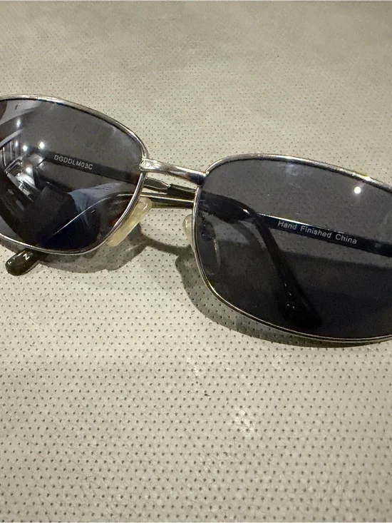 Dolce & Gabbana Black and Gold Oval Men's Eyewear