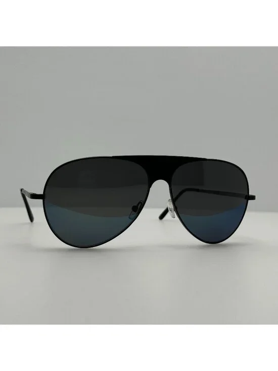 Vuliwear Sunglasses BLKNBLU Mod 306 Col 042 Polarized W/ Case
