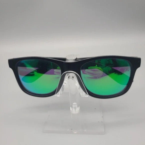 Blenders Eyewear M Class Matte Black Sunglasses Green Mirrored Lenses Polarized