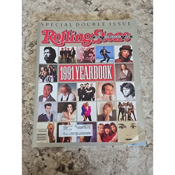 Rolling Stone December 1991‎ Special Double Issue Yearbook Illustrated Music