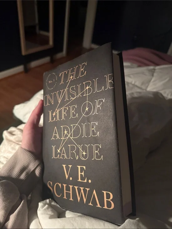 The Invisible Life of Addie LaRue Hardcover - Black & Gold