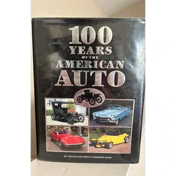 100 Years of the American Auto Hardcover Book Consumer Guide 4000+ Photos