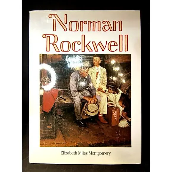 2036. Hardback Book Norman Rockwell by Elizabeth Miles Montgomery 2003 reprint
