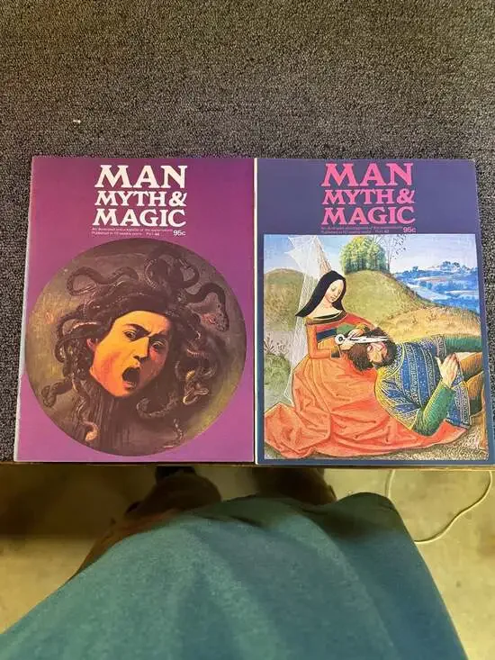 Man, Myth & Magic Magazine Lot Parts 43, 44, 45, 46, 47, 48 Encyclopedia of the